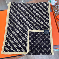 POBING 30% Silk 70%Cashmere Scarf Women Hand Rolled Luxury Printed Long Scarves Wraps Bandana Big Shawls Hijabs Female Foulards Lusy Store