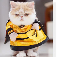Funny Pet Dog Cosplay Clothes Novelty Puppy Halloween Costumes Sweatshirt Christmas Festival Party Outfit Pet Dress Accessories