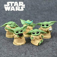 Unisex Star Wars Grogu action figures for Christmas