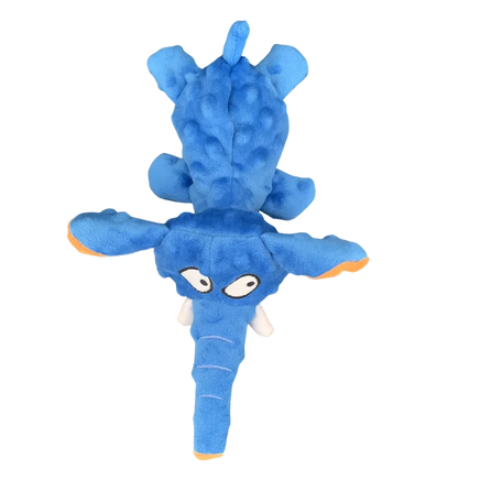 Small Plush Raw Dog Toys Squeak Elephant Shell Durable Toy Dogs Chew Interactive Indestructible Dog Sound Toy Puppy Pet Supplies
