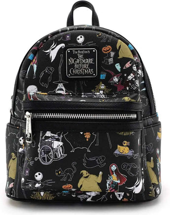 Halloween Horror Movie Backpack Girl Leisure Backpack Xmas Gift Blue
