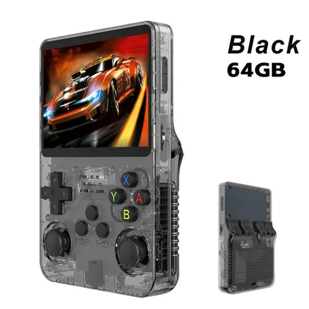 Video Game Console Retro Handheld  Linux System 3.5 Inch IPS Screen Portable Player 64GB Games Multiple Colors Lusy Store