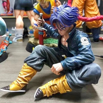 Lusy Store LLC Trunks Action Figurine Super Saiyan Goku Pvc Statue Model Decoration Collection Gift Action Figure