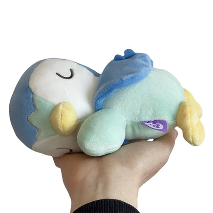 Sleeping Pokemon Charizard Peluche Plush Toy Pachirisu Piplup Pichu Leafeon Sylveon Glaceon Gengar Sprigatito Pikachu Doll Gift Piplup 16cm