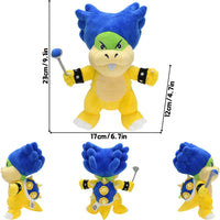 Elephant Mario Luigi Funny Soft Plush Toys Mario Bros Cute Anime Stuffed Animals Festival Gifts Ludwig-2