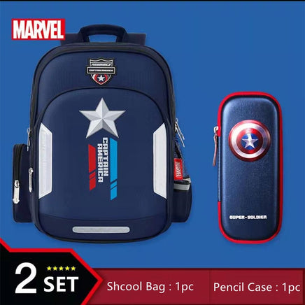 Spiderman Backpack New School Bags For Boys Primary Student Shoulder Grade 1-3 Mochilas B106