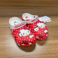 Hello Kitty Hole Sandals adult Slippers Sandals Kawaii Eva Anime Home Beach Shoes Summer Slippers With Accessories Gift Lusy Store