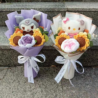 Sanrio Crochet Flower Bouquet