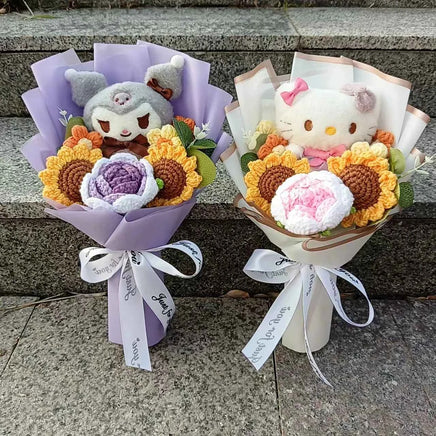 Sanrio Crochet Flower Bouquet