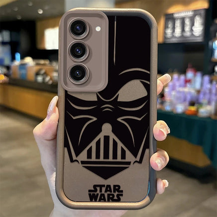 S-Star W-Wars Darth Vader Phone Case For Samsung Galaxy S25 S24 S23 S21 Ultra Plus S24 S23 S21 S20 FE A73 A55 Silicone Cover