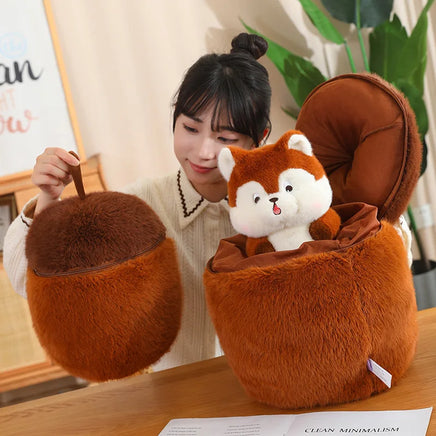 Lusy Store LLC Taiyaki Cat Plush Toy &ndash; Soft Stuffed Animal Pillow &ndash; 38cm/75cm Plush