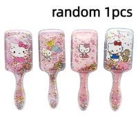 Cartoon Sanrio Air Cushion Comb Kuromi Cinnamoroll MyMelody Anime Girl Kawaii Comb Cartoon Square Massage Comb Accessories style 5