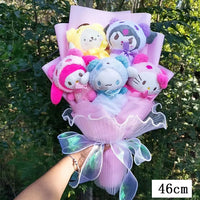 Kuromi My Melody Hello Kitty Cinnamoroll Plush Bouquet Valentine's Day Christmas Graduation Holiday Gift Sanrio Bouquet-2