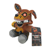 18cmFNAF Stuffed Plush Toys Freddy Fazbear Bear Foxy Rabbit Bonnie Chica Peluche Juguetes 5 Nights At Freddy* Plushie Toys Gifts Lusy Store