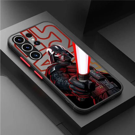 Case for Samsung Galaxy S21 S22 Plus S23 Ultra S9 S24 Ultra S20 FE S10 Lite Hard PC Star Mandalorians W-Wars Shockproof Cover