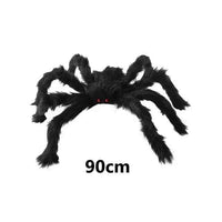 Halloween Decoration Prop Spider Horror Halloween Decoration Party Prop Outdoor Giant Spider Decoration 30-200cm Black Spider Approx 90cm