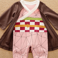 Baby Girl Boy Costume Anime Clothes Newborn Romper Infant Luffy Akatsuki Vegeta Cosplay Jumpsuit Halloween 0-18M