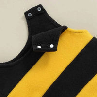 Infant Baby Fall Outfits Baby Girl Boy Bees Romper Set Baby Festival Clothes Baby Halloween Costumes