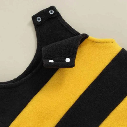Infant Baby Fall Outfits Baby Girl Boy Bees Romper Set Baby Festival Clothes Baby Halloween Costumes