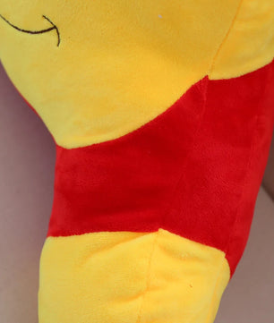 Lusy Store LLC Winnie The Pooh Plush Pillow – Soft Lumbar Seat Cushion & Bedside Backrest Pillow