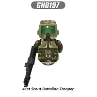 Star Wars Mandalorian Mini Robot Figure Toy - Han Solo, C-3PO, Leia, Darth Vader, Boba Fett Blocks GH0197