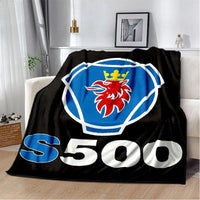 3D S-Scania Top Class Truck Cartoon Soft Blankets,Throw Blanket Comfortable Blanket for Picnic Beds Sofa Home Bedroom Lusy Store