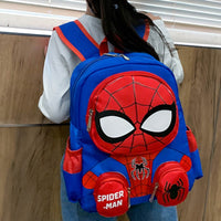 Spiderman Backpack Super Heroes Student School Bag Cartoon 3D Travel Bag Gift B103