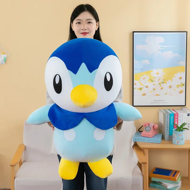 Lusy Store LLC Pokemon Piplup Plush Toy &ndash; Soft Penguin Stuffed Animal &ndash; 10in/20in/24in Stuffed Animal