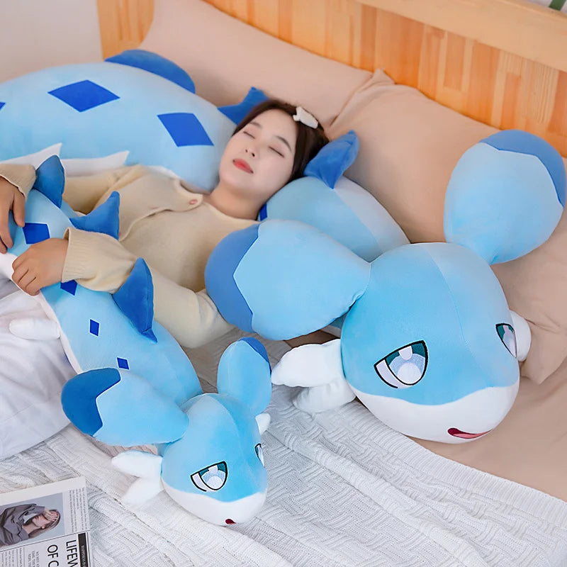 Lusy Store LLC Big Size Palworld Chillet Plush Toys Jetragon Cattiva Lamball Plushie Kawaii Stuffed Animal Soft Pillow Gifts Plush