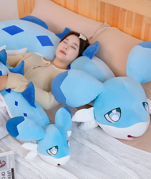 Lusy Store LLC Big Size Palworld Chillet Plush Toys Jetragon Cattiva Lamball Plushie Kawaii Stuffed Animal Soft Pillow Gifts Plush