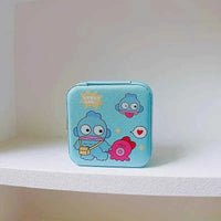 Kuromi Cinnamoroll Cartoon Jewelry Storage Box - Travel PU Organizer Hangyodon