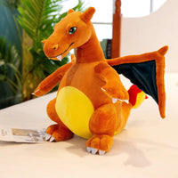 Big Size Pokemon Charizard Dragonite Anime Figures Doll Stuffed Animals Plush Gift orange
