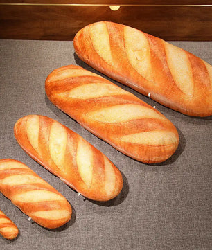 Lusy Store LLC French Bread Plush Pillow Stuffed Food Plushie Party Prop Decor Sleeping Companion Man Gift Plush