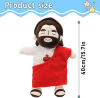 Easter Plush | Soft Breathing Jesus Comfort Toy | 16 in | Lusy Store