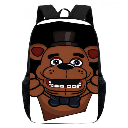 Game F-five N-nights at F-freddy's Child School Backpack with Lunch Bags ,Pencil Bags ,School Bags for Boys Girls XHOO3-SB-0101-A7