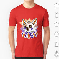 Lolbit T Shirt Cotton Men Women DIY Print Fnaf Lolbit Game Horror Five Nights At Video Game Fnaf Lolbit Animatronic Cute M-Tee-Red