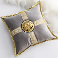 Middle East Luxury Ceramic Incense Burner Pillow Censer Holder Creative Golden Cushion Home Tea House Yoga Accessories 30x30cm Lusy Store