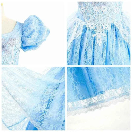 Cinderella Dress For Girls Kids Party Cosplay Halloween Costumes Kids Birthday Princess Dress Up Clothes