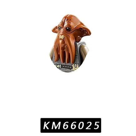 Star Wars Mandalorian Mini Robot Figure Toy - Han Solo, C-3PO, Leia, Darth Vader, Boba Fett Blocks KM66025