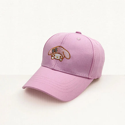 Hello Kitty Kuromi Snapback Cap Cinnamoroll Cotton Baseball Cap For Child Hip Hop