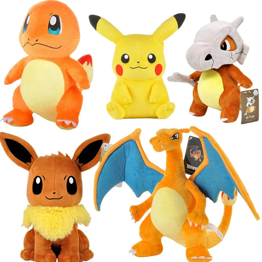 Lusy Store LLC Pokemon Plush Doll Pikachu Stuffed Toy Peluche Gift for Kid Plush
