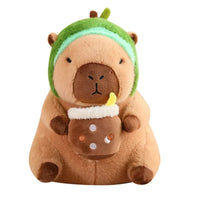Lusy Store LLC Capybara Plush Bread Creative Stuffed Animals Cute Gift Plush
