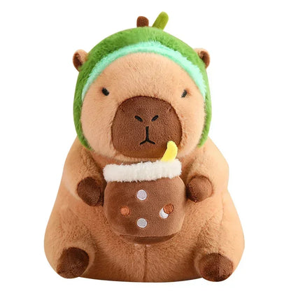 Lusy Store LLC Capybara Plush Bread Creative Stuffed Animals Cute Gift Plush