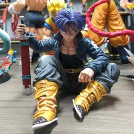 Lusy Store LLC Trunks Action Figurine Super Saiyan Goku Pvc Statue Model Decoration Collection Gift Action Figure