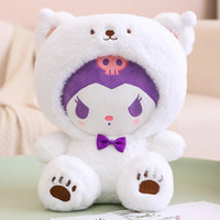 Kuromi My Melody Strawberry Series Plush Doll Throw Pillow Home Decor Gift 25cm 6