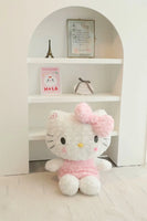 Big Size Hello Kitty Plush Toy Stuffed Anime Cat Doll Xmas Gifts