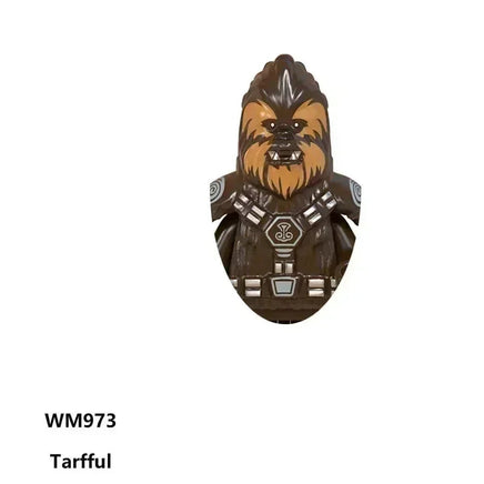 Star Wars Mandalorian Mini Robot Figure Toy - Han Solo, C-3PO, Leia, Darth Vader, Boba Fett Blocks WM973