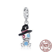 Gothic 2025 Charms 925 Sterling Silver Halloween Nightmare Skull Skeleton Beads Fit Snake Chain Bracelet Necklace DIY Jewelry OMT173