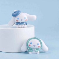 5pcs Cinnamoroll Anime Action Figures (4cm) - Kawaii Tabletop Model Gifts