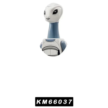 Star Wars Mandalorian Mini Robot Figure Toy - Han Solo, C-3PO, Leia, Darth Vader, Boba Fett Blocks KM66037